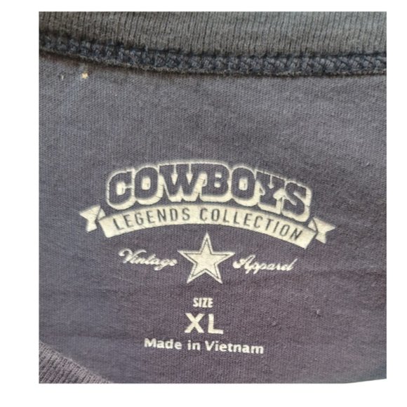 Mens T-shirt, Legends Collection, Dallas Cowboys, Size XL, Navy Blue - Picture 2 of 4